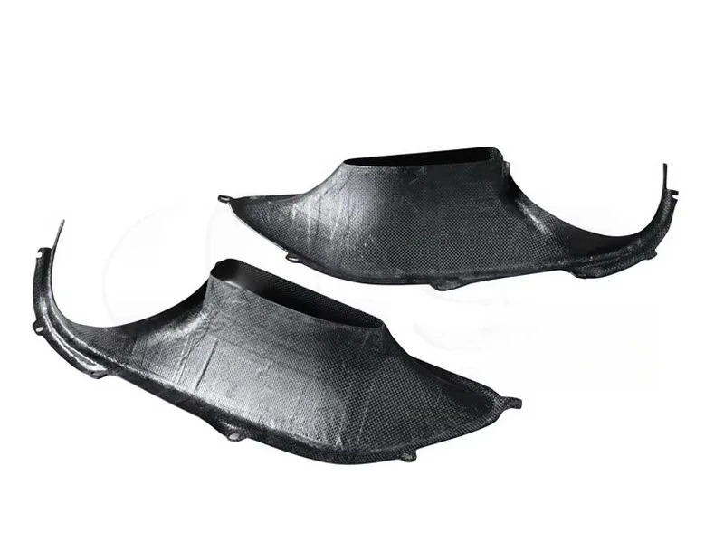 Trade Assurance Dry Carbon Fiber Plain Weave Rear Lamp Cover Fit For 15-18 F488 GTB & Spider OE Style Rear Lights Lamp Cover